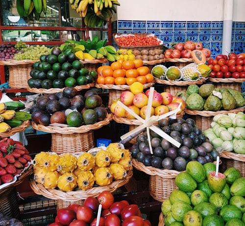 菜市場里的水果