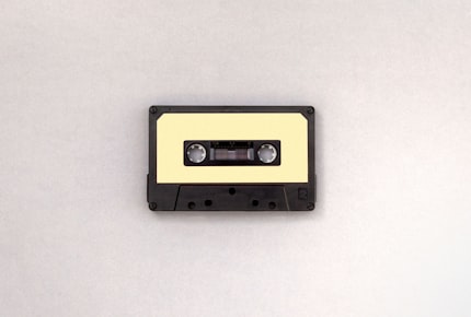 An image of a cassette tape