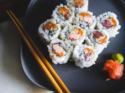 Sushi food. Image courtesy of Unsplash