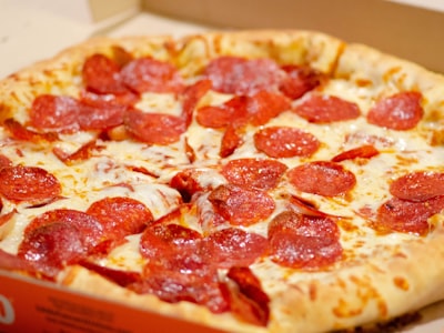 Pizza food. Image courtesy of Unsplash