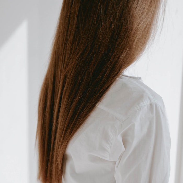 photo from behind of womens hair