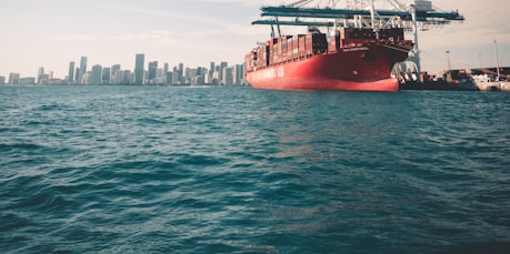 photo of an LPG ship transiting Panama Canal